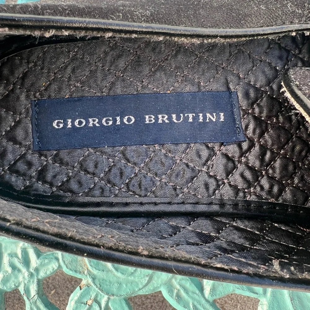 Giorgio Brutini velvet loafers